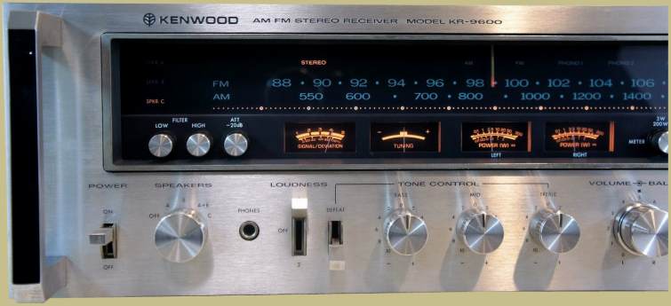 Kenwood KR-9600 Dial