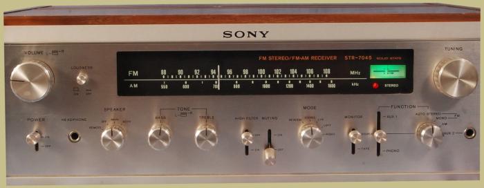 Sony STR-7045 Knobs