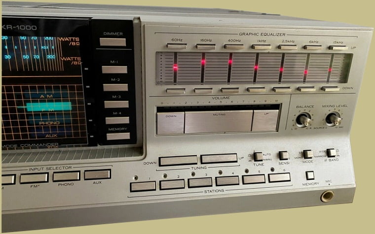 Kenwood KR 1000 Classic Receivers