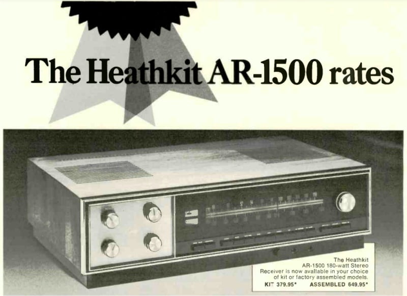 Heathkit AR-1500 Ad