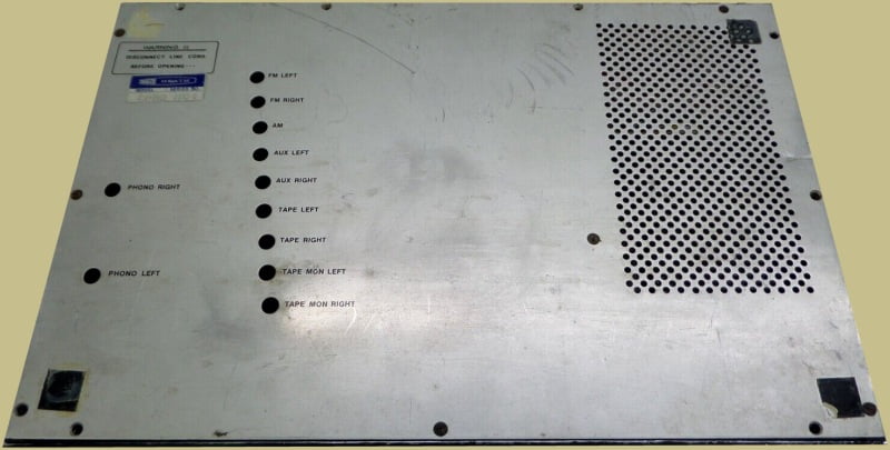 Heathkit AR-1500 Bottom Panel