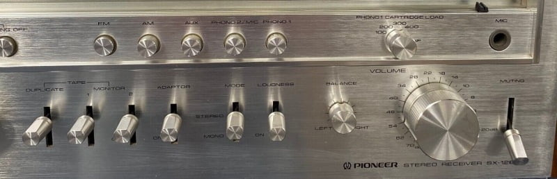 Pioneer SX-1280 Switches