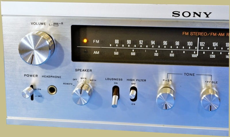 Sony STR-6045 Knobs