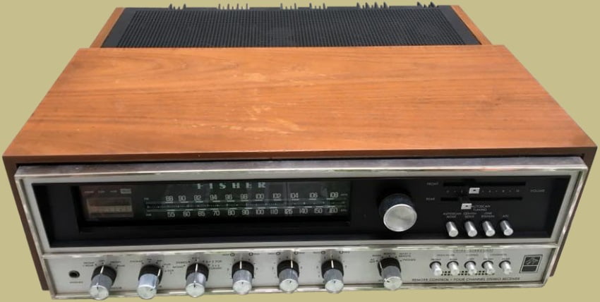 Fisher 801 Wood Case