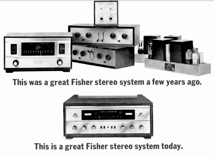 Fisher 800C Ad