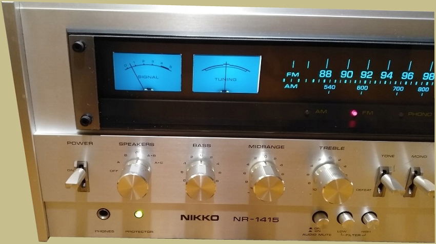 Nikko NR-1415 Meters