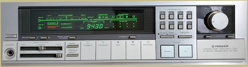 Pioneer SX-50 Stereo