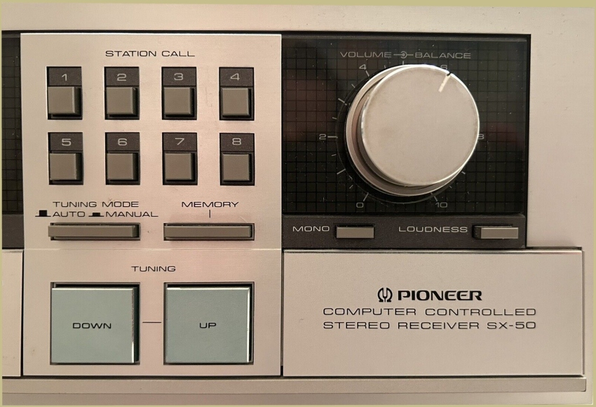 Pioneer SX-50 Tuner