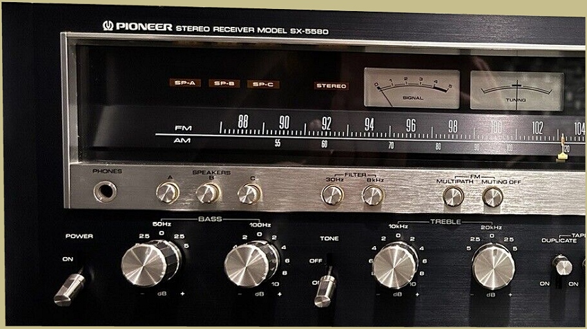 Pioneer SX-5580 Knobs