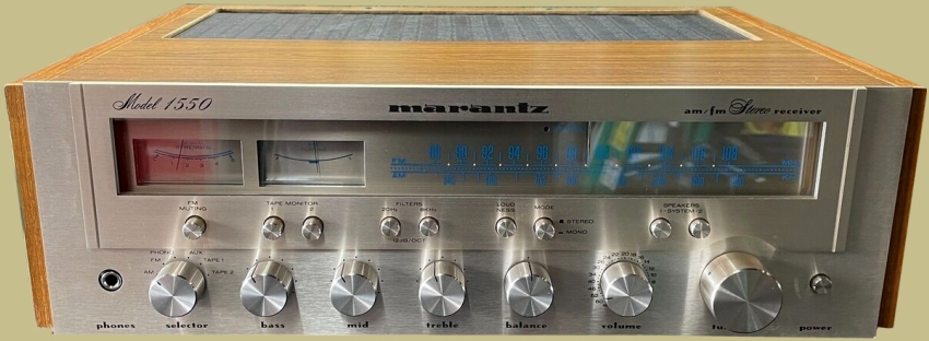 Marantz 1550 Receiver Cabinet