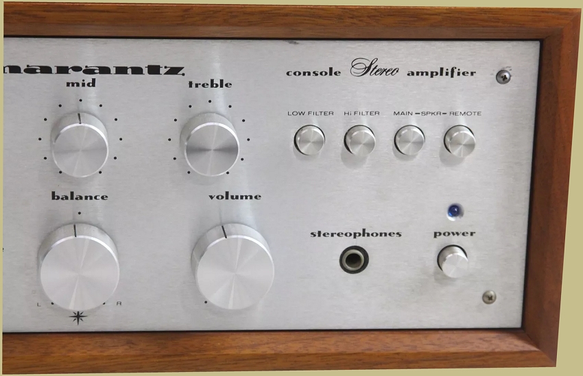 Marantz 1060 Controls
