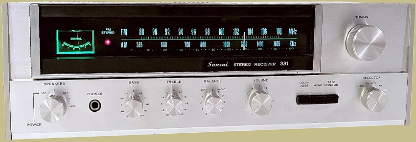 Sansui 331 Receiver