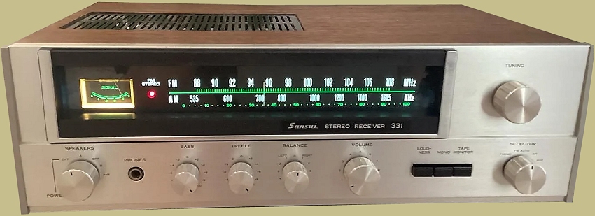 Sansui 331 Stereo