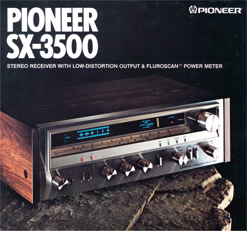 Pioneer SX-3500 Brochure