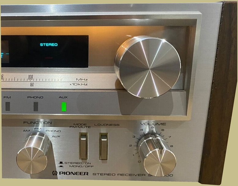 Pioneer SX-3500 Lamps